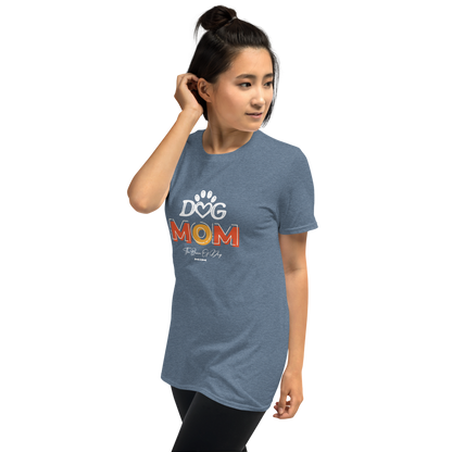 Short-Sleeve  Dog Mom Tee for Women
