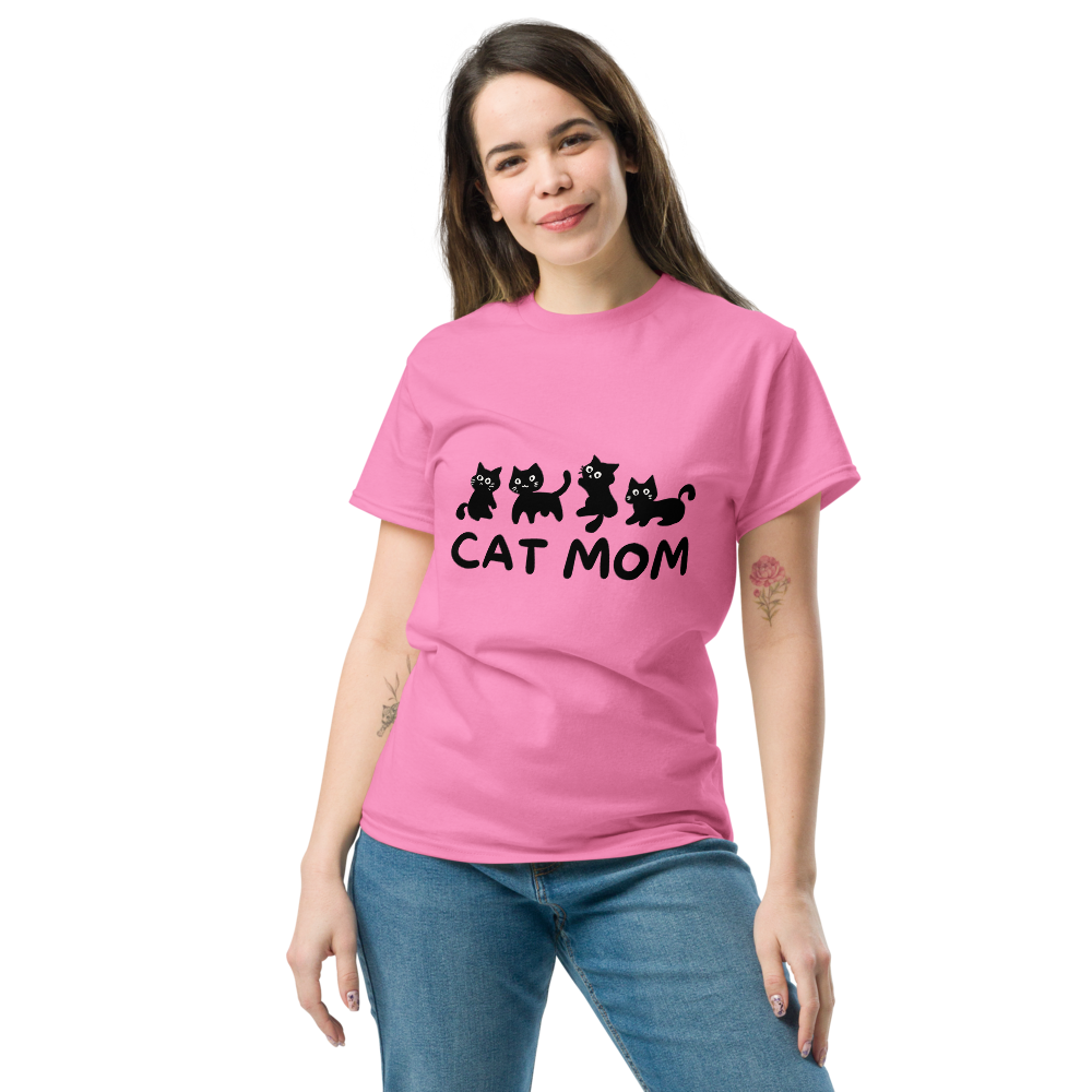 CAT MOM Women's T-Shirt | Cute Kitty Lover Tee