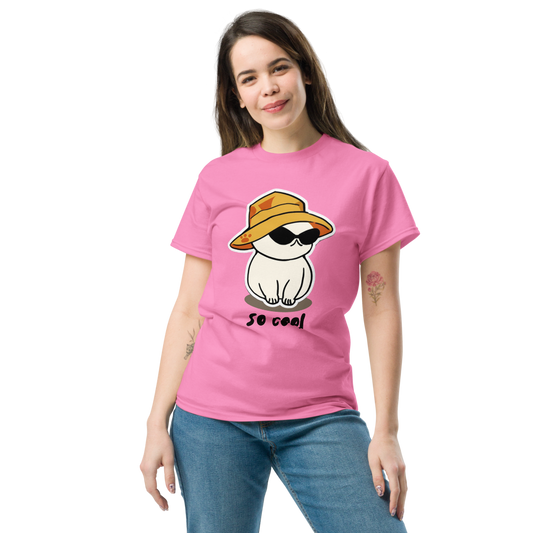 Cute Cool Cat Women's Short Sleeve Tee