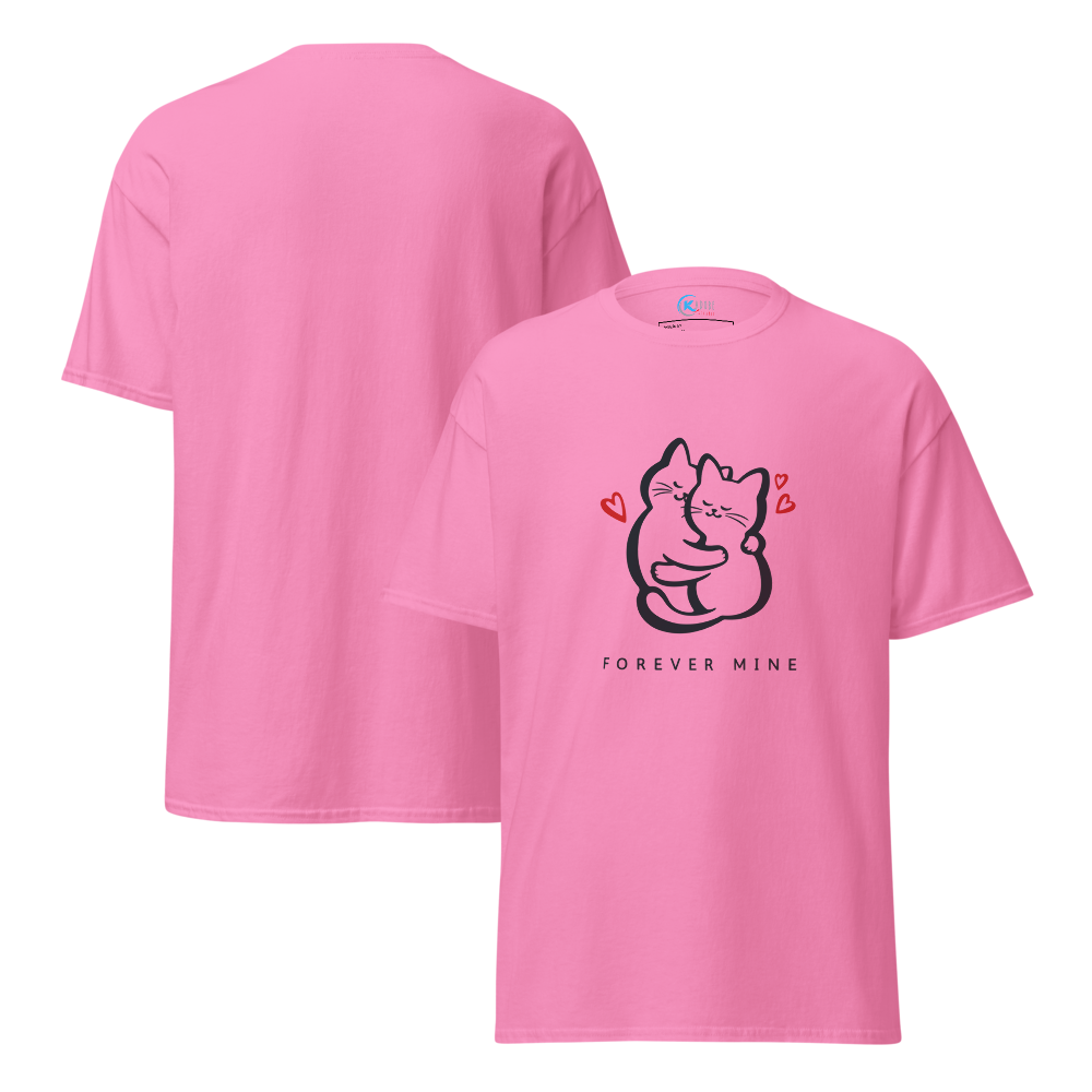 Women's Forever Mine Cat T-Shirt | Adorable Pet Love Top