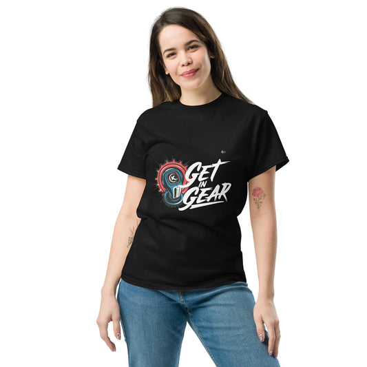 Unisex classic tee Get In Gear Black