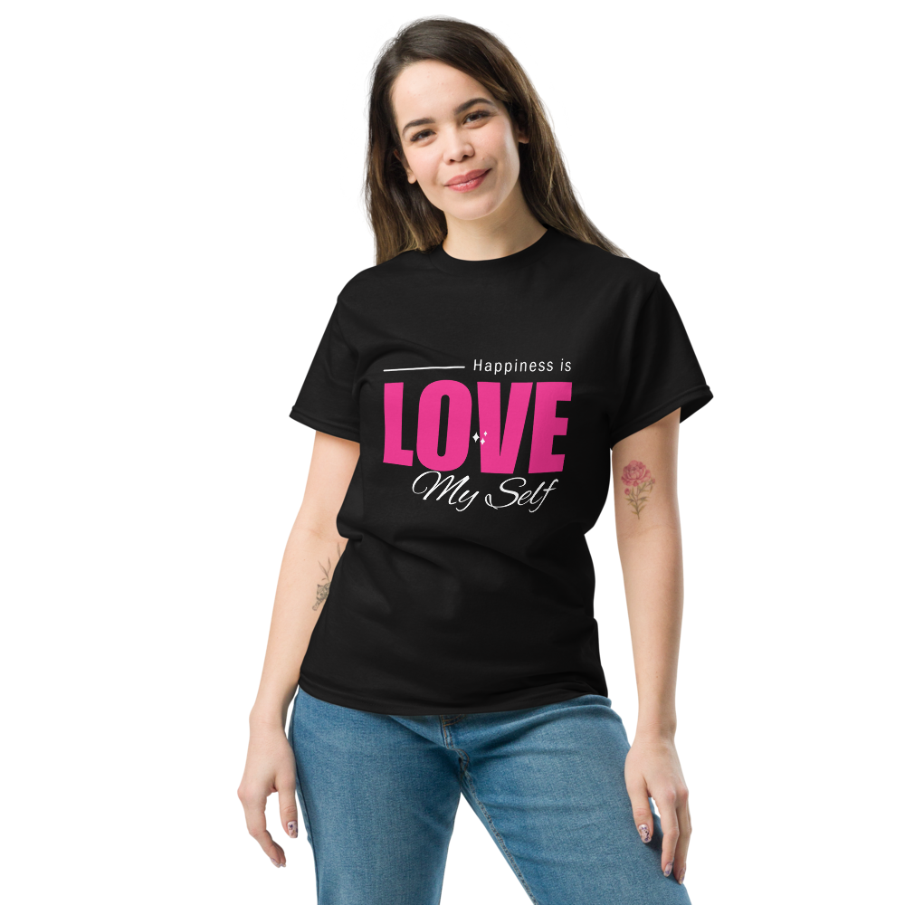 Love My Self  Women's Self-Love Graphic T- Shirt
