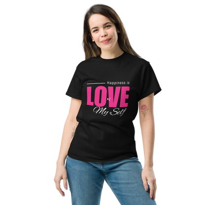 Love My Self  Women's Self-Love Graphic T- Shirt