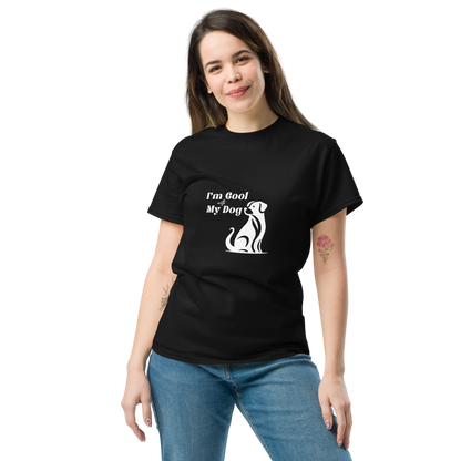 Soft Cotton Dog T-Shirt for Women