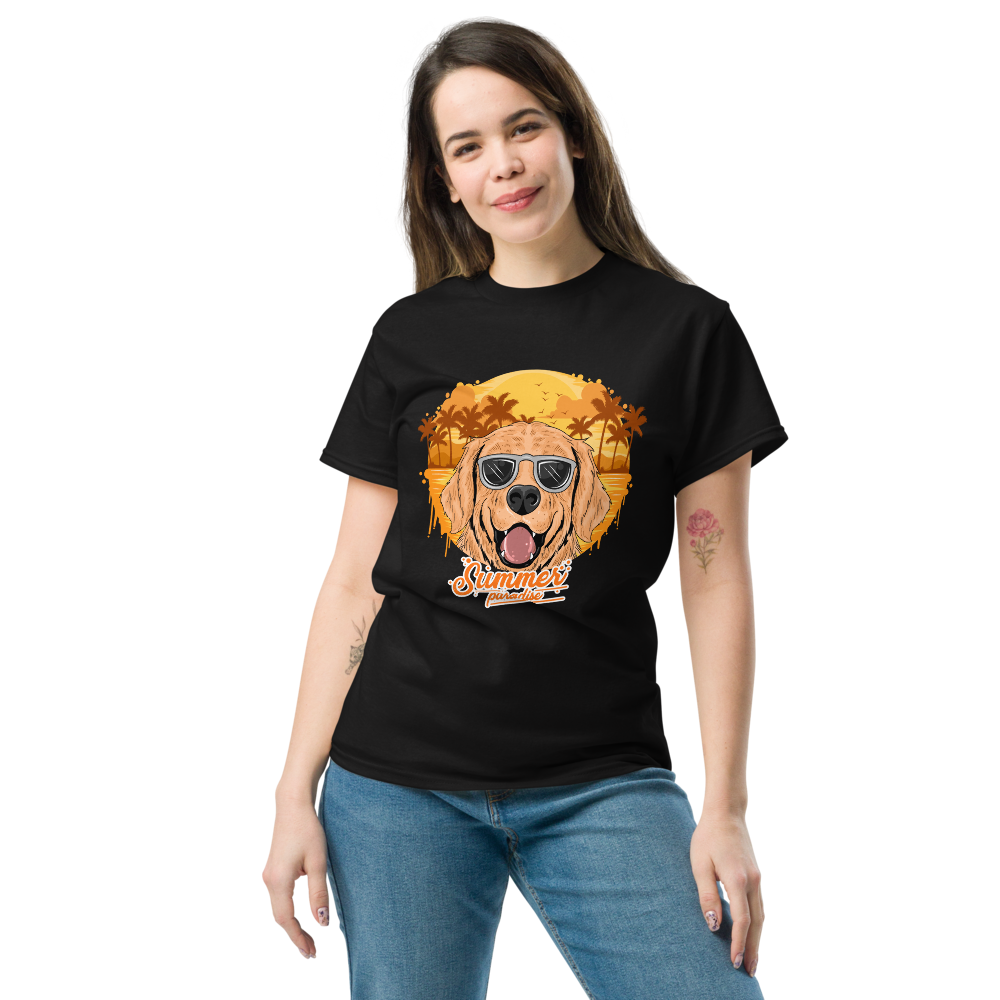 Women’s Soft Style Summer Paradise T-shirt