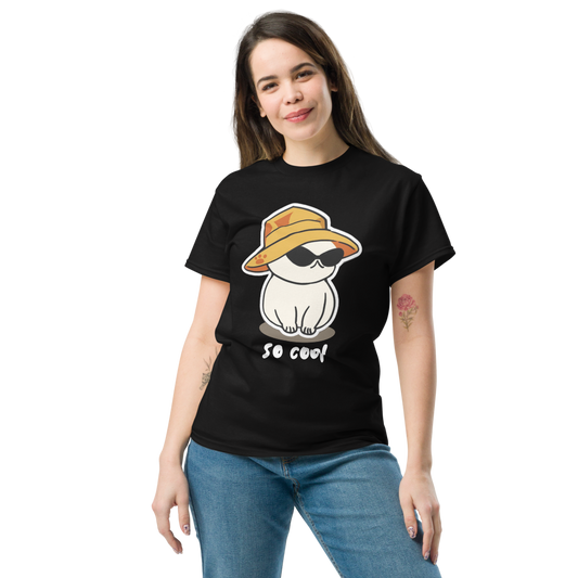 Cute Cool Cat Women's Short Sleeve Tee