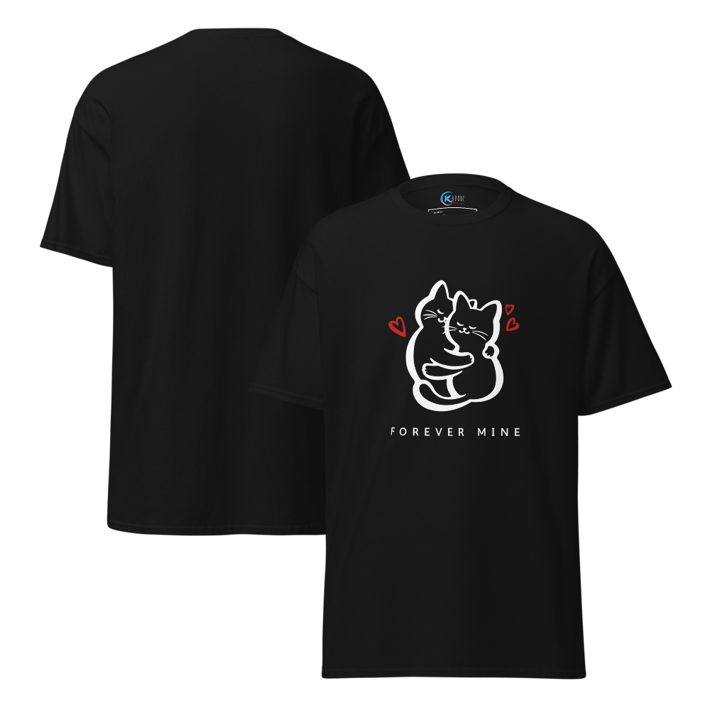Women's Forever Mine Cat T-Shirt | Adorable Pet Love Top