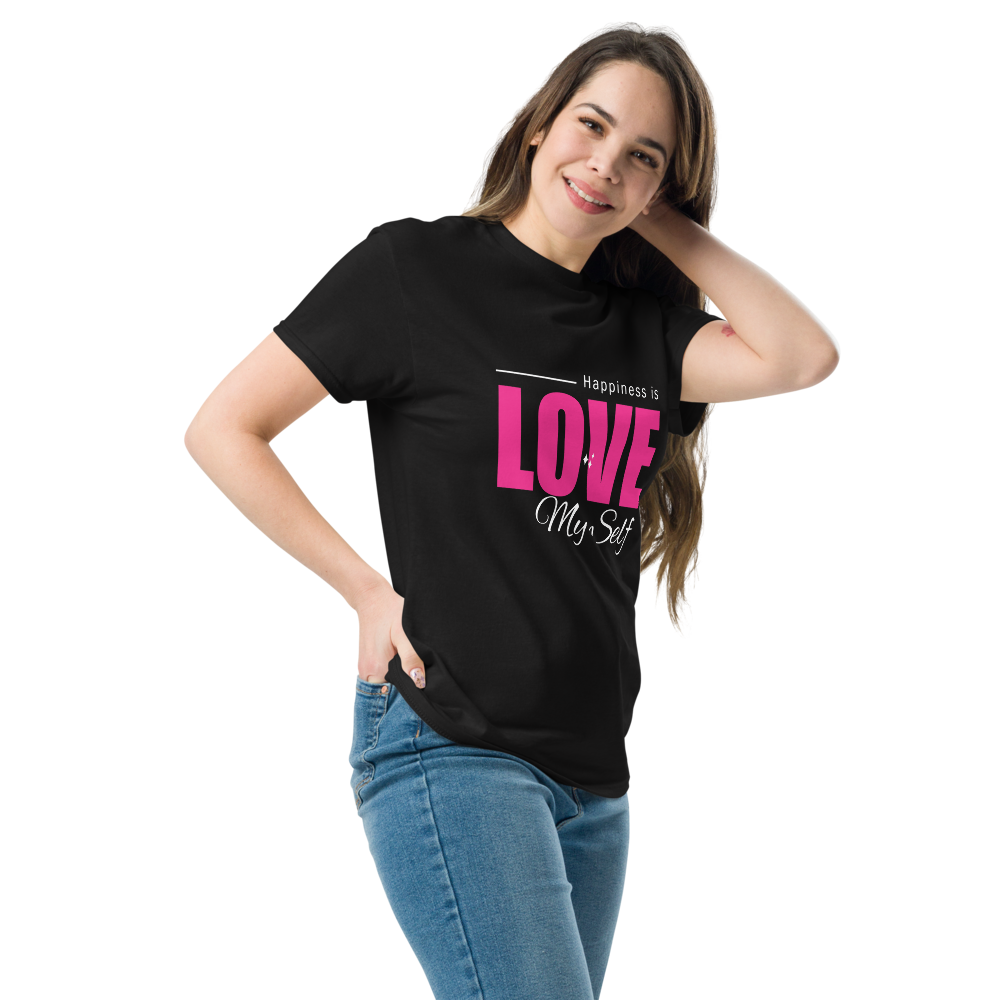 Love My Self  Women's Self-Love Graphic T- Shirt