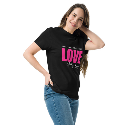 Love My Self  Women's Self-Love Graphic T- Shirt