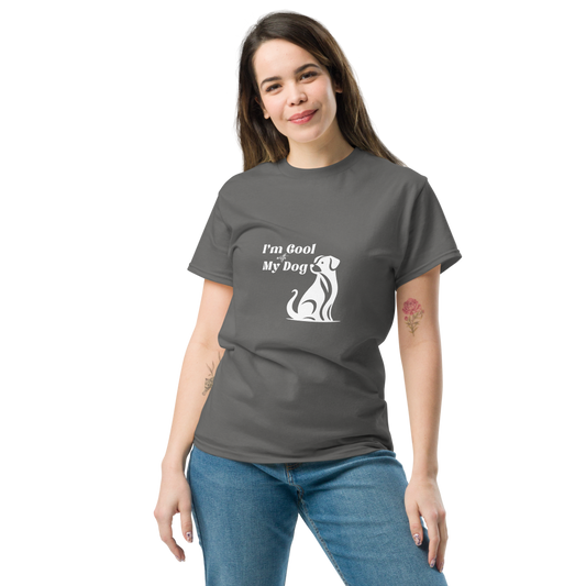 Soft Cotton Dog T-Shirt for Women