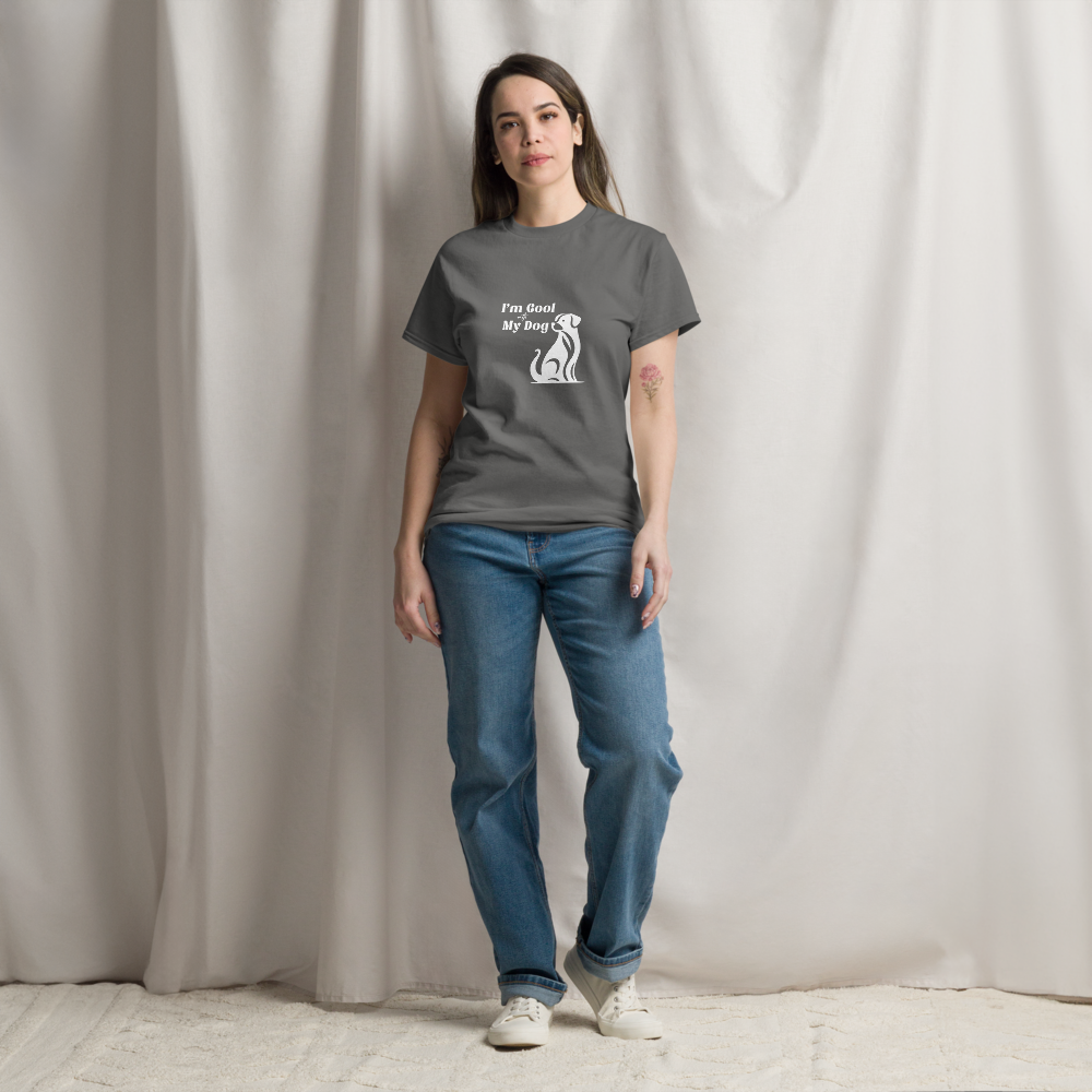 Soft Cotton Dog T-Shirt for Women