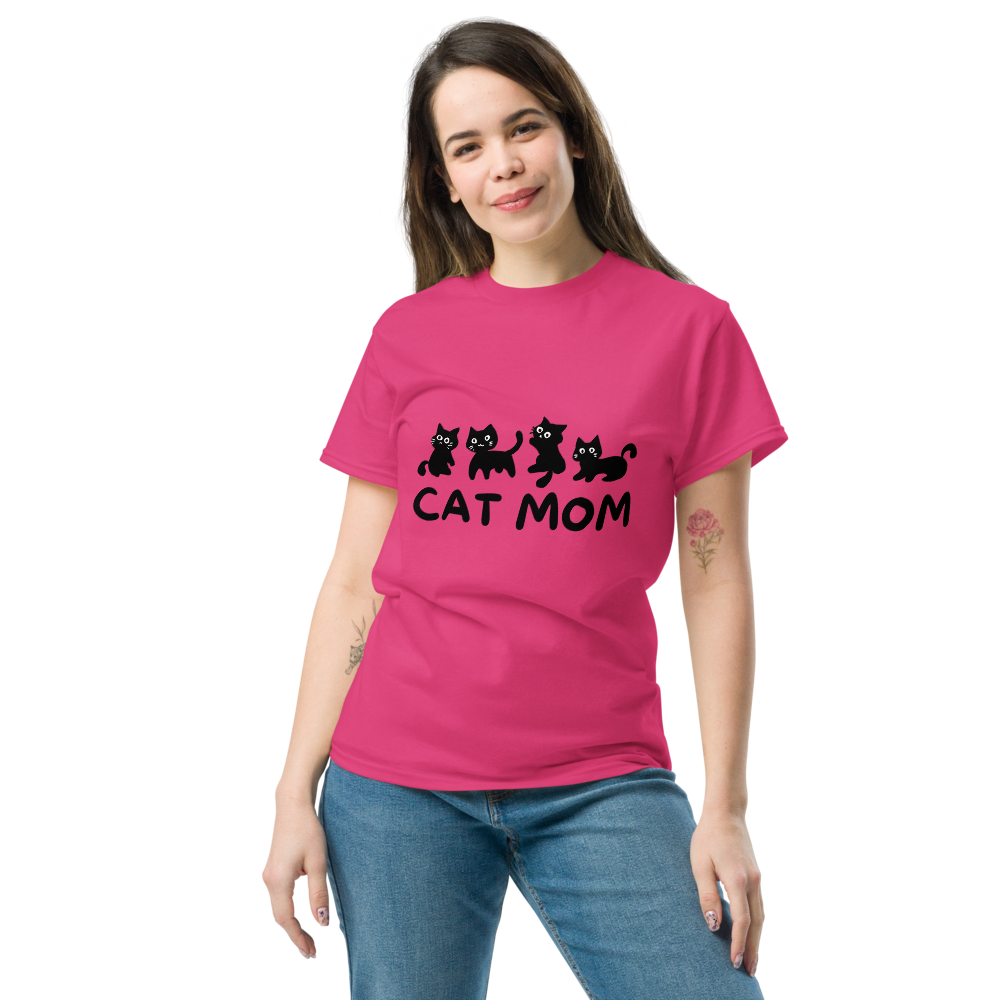 CAT MOM Women's T-Shirt | Cute Kitty Lover Tee
