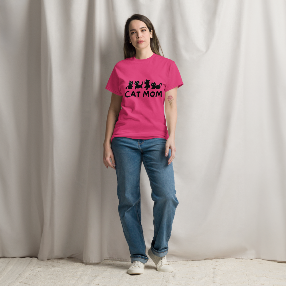 CAT MOM Women's T-Shirt | Cute Kitty Lover Tee
