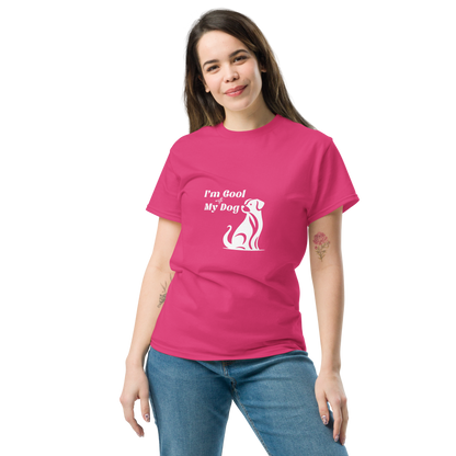 Soft Cotton Dog T-Shirt for Women