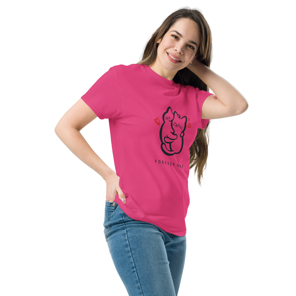 Women's Forever Mine Cat T-Shirt | Adorable Pet Love Top