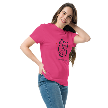 Women's Forever Mine Cat T-Shirt | Adorable Pet Love Top