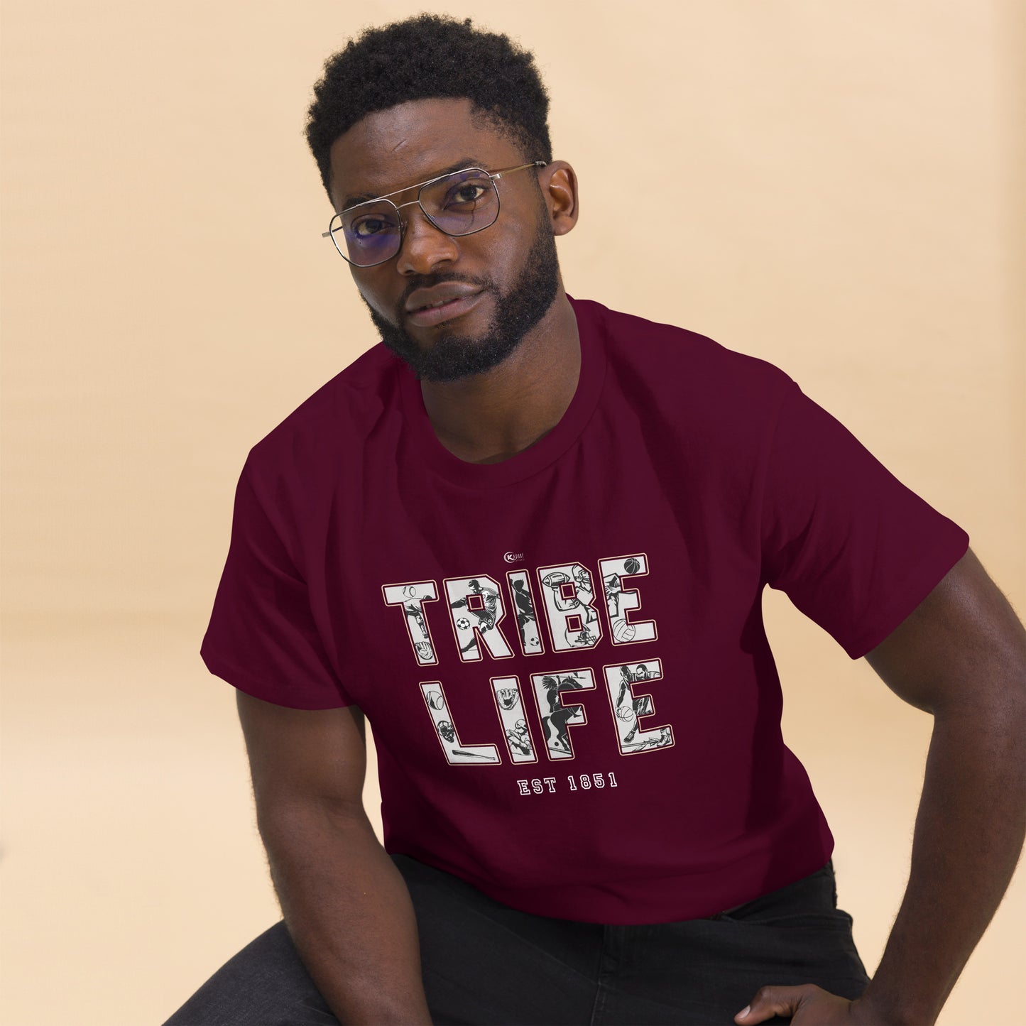 Unisex classic tee TRIBE LIFE 1851