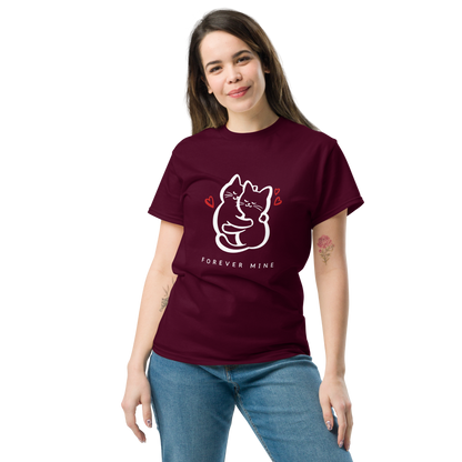 Women's Forever Mine Cat T-Shirt | Adorable Pet Love Top