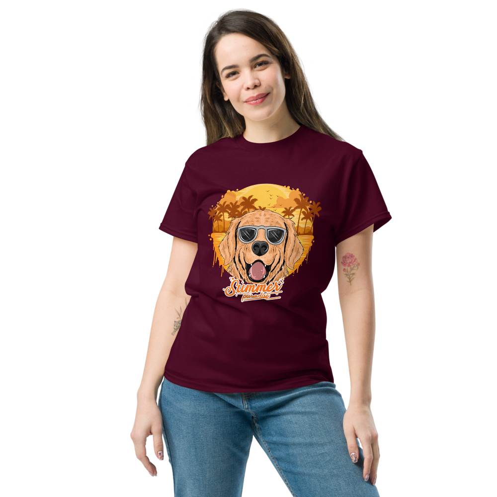 Women’s Soft Style Summer Paradise T-shirt