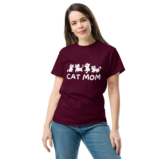 CAT MOM Women's T-Shirt | Cute Kitty Lover Tee