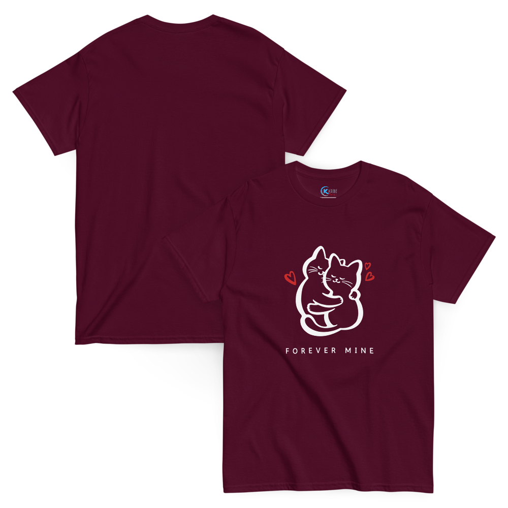 Women's Forever Mine Cat T-Shirt | Adorable Pet Love Top