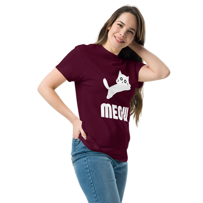 Women's Black Cat MEOW T-Shirt