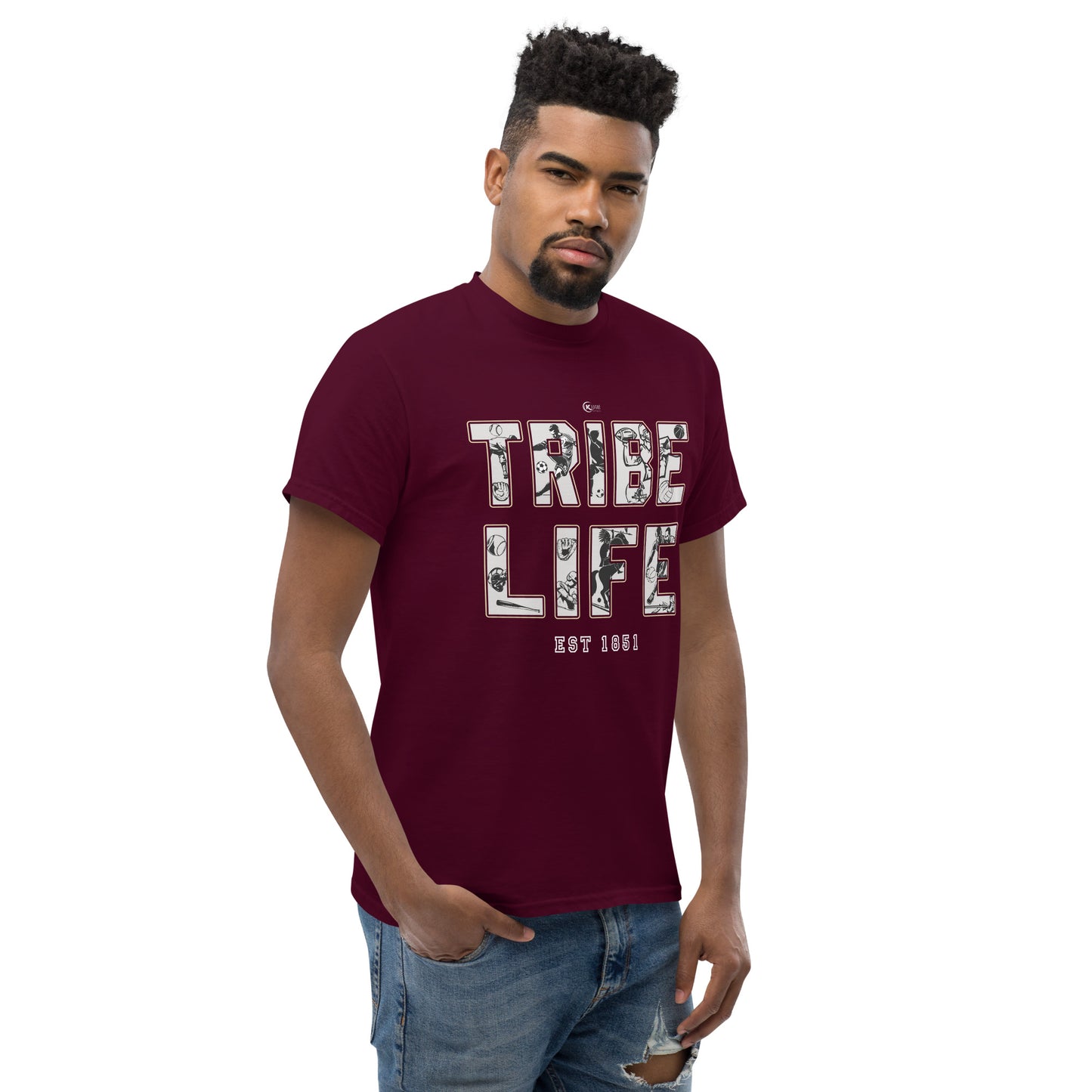 Unisex classic tee TRIBE LIFE 1851