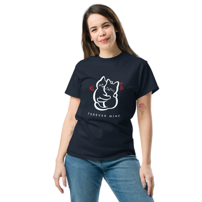 Women's Forever Mine Cat T-Shirt | Adorable Pet Love Top