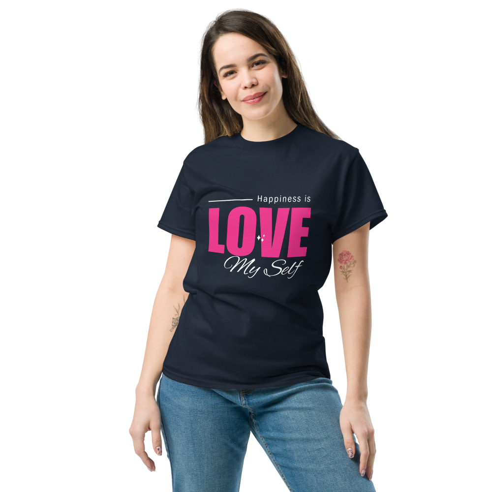 Love My Self  Women's Self-Love Graphic T- Shirt