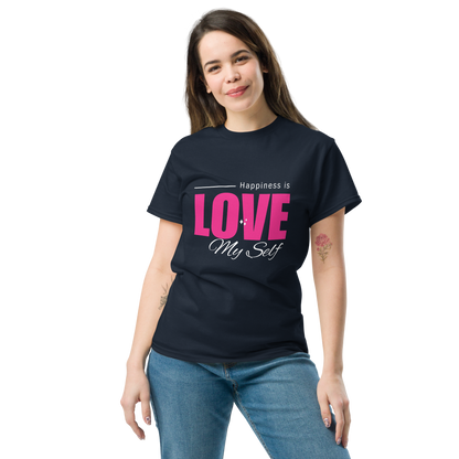 Love My Self  Women's Self-Love Graphic T- Shirt