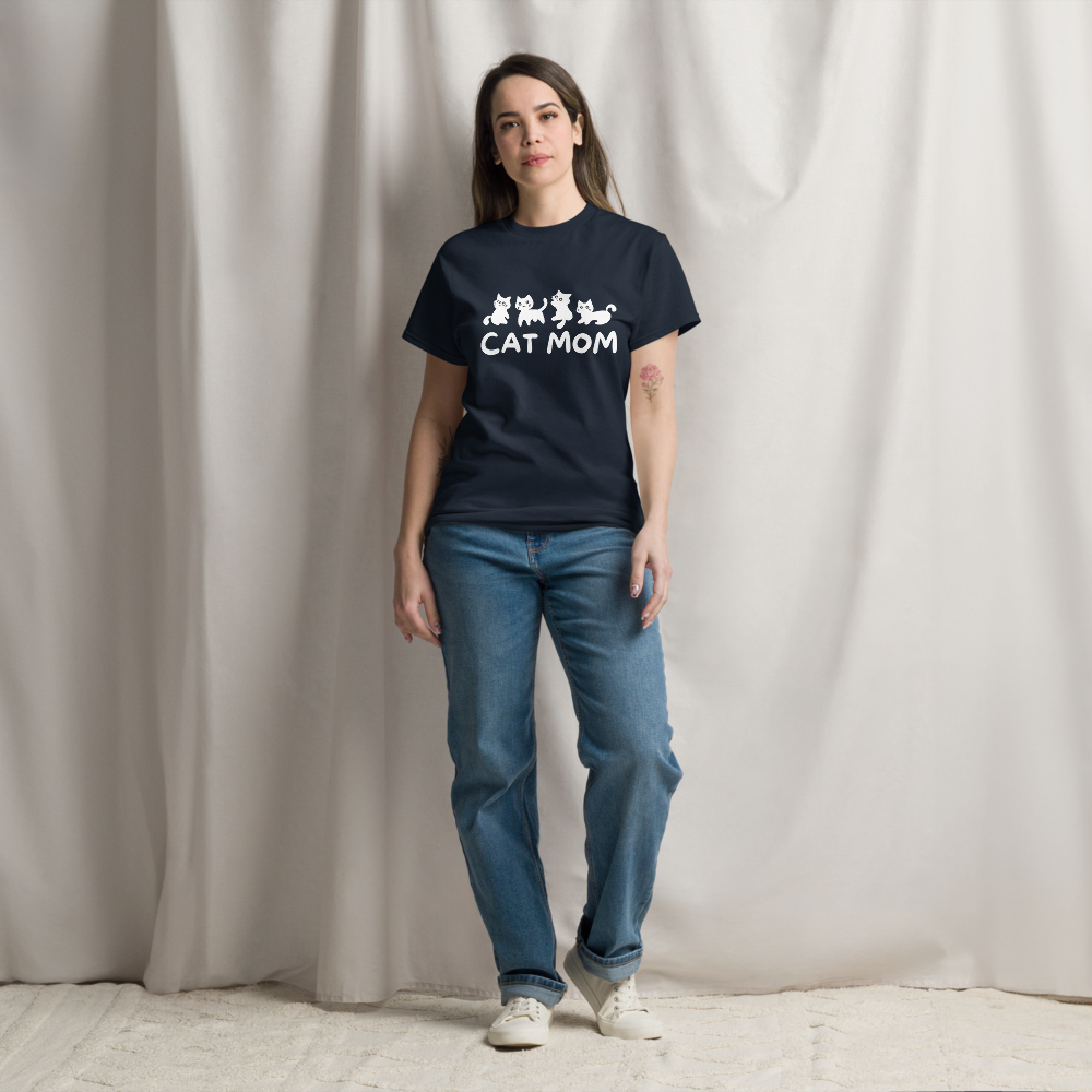 CAT MOM Women's T-Shirt | Cute Kitty Lover Tee