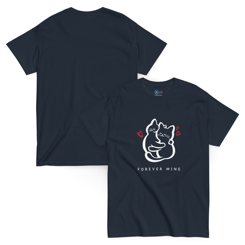 Women's Forever Mine Cat T-Shirt | Adorable Pet Love Top