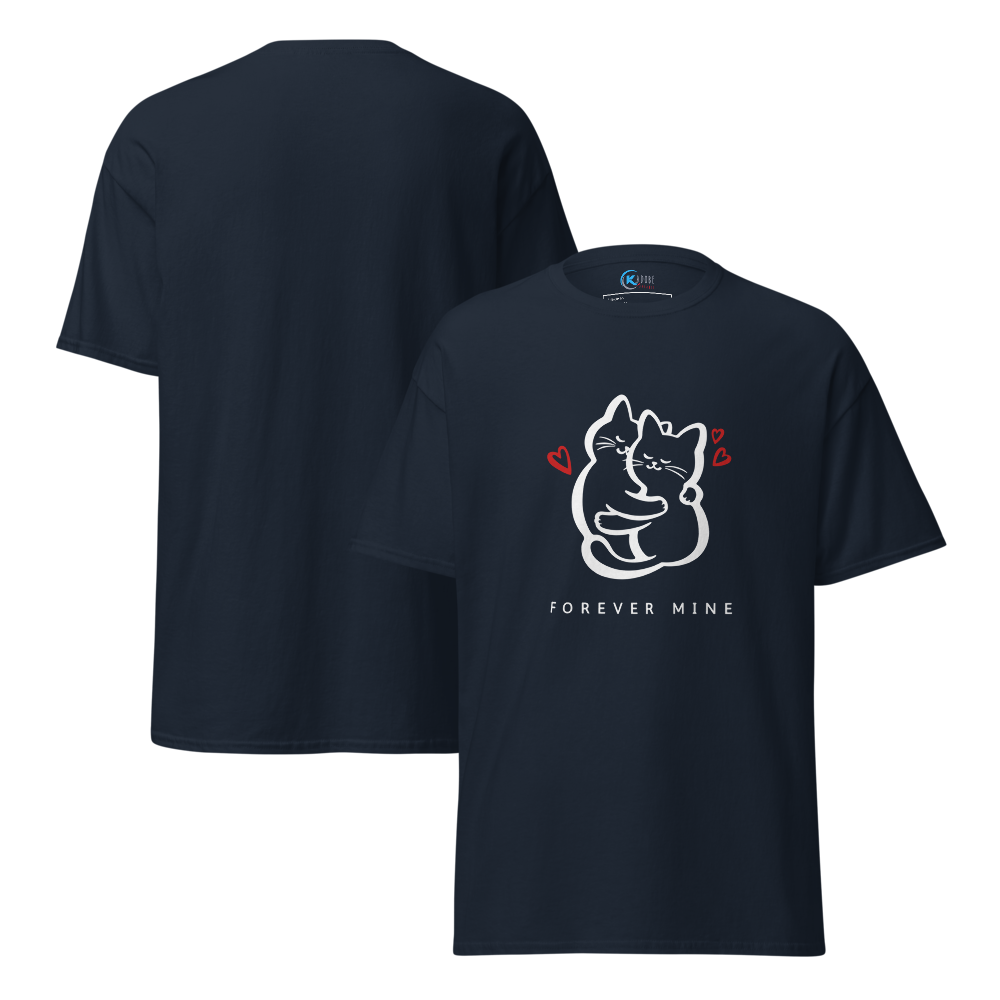 Women's Forever Mine Cat T-Shirt | Adorable Pet Love Top