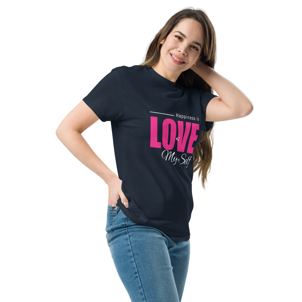 Love My Self  Women's Self-Love Graphic T- Shirt