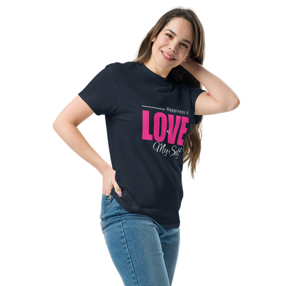 Love My Self  Women's Self-Love Graphic T- Shirt