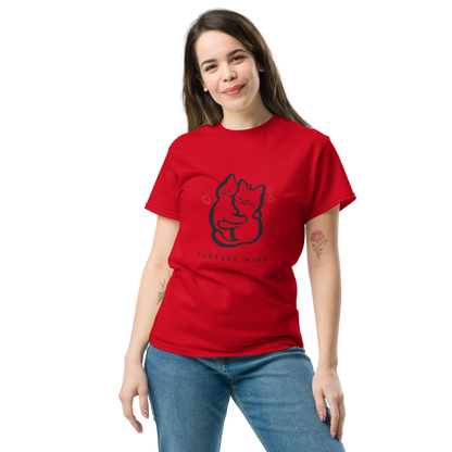 Women's Forever Mine Cat T-Shirt | Adorable Pet Love Top