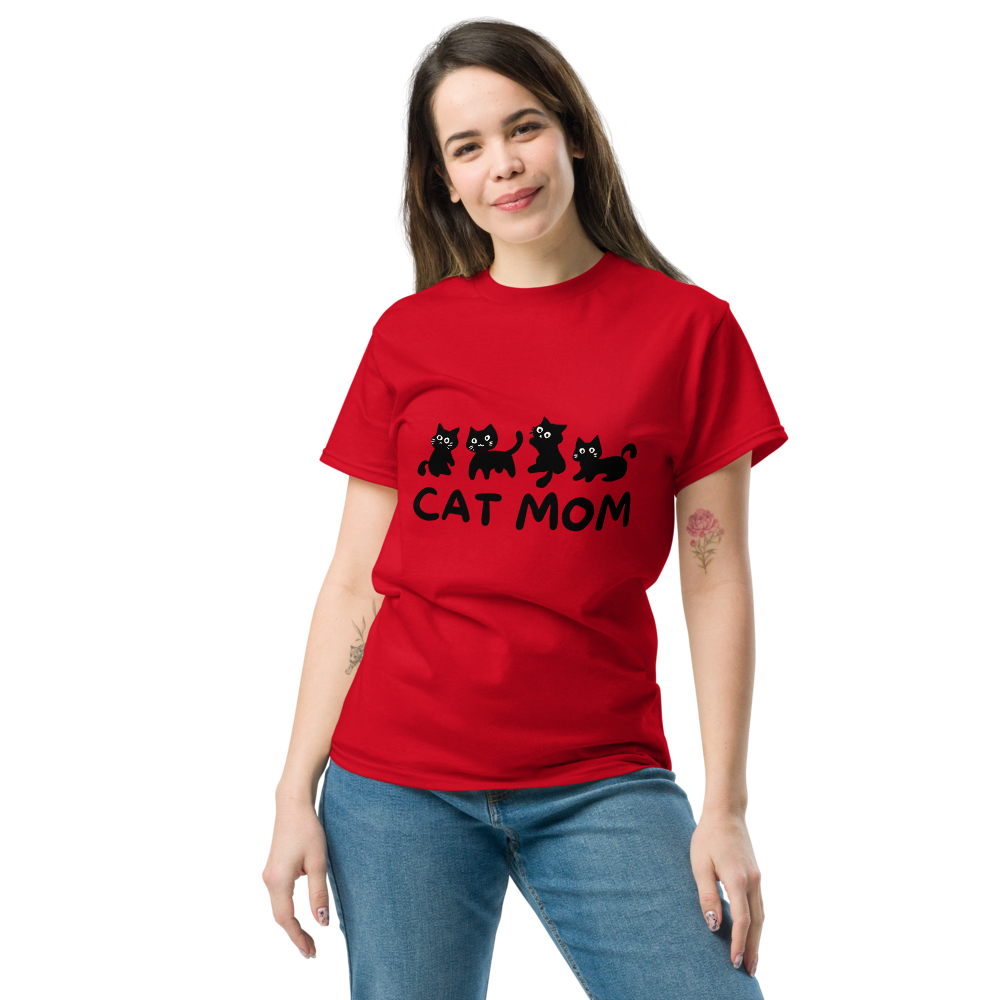 CAT MOM Women's T-Shirt | Cute Kitty Lover Tee