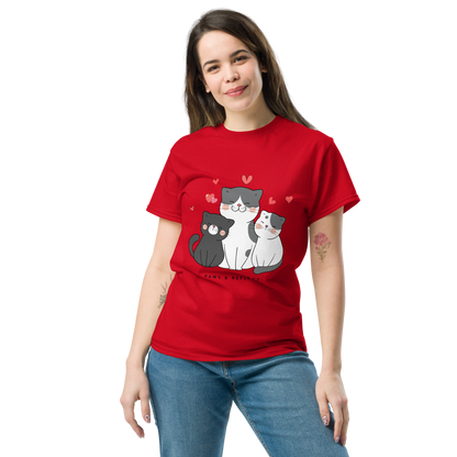 Heartwarming Cat Lover Paws & Reflect Women's Tee