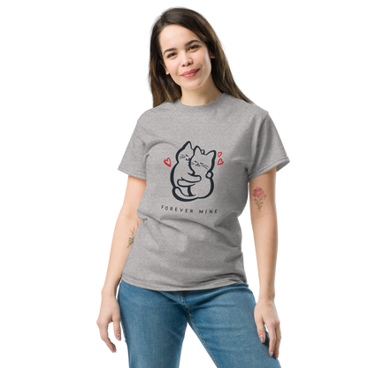 Women's Forever Mine Cat T-Shirt | Adorable Pet Love Top