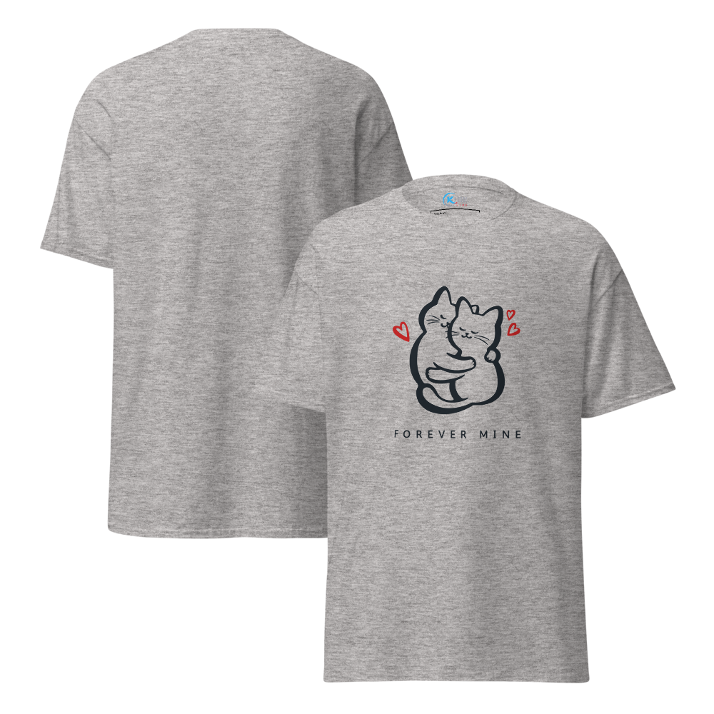 Women's Forever Mine Cat T-Shirt | Adorable Pet Love Top