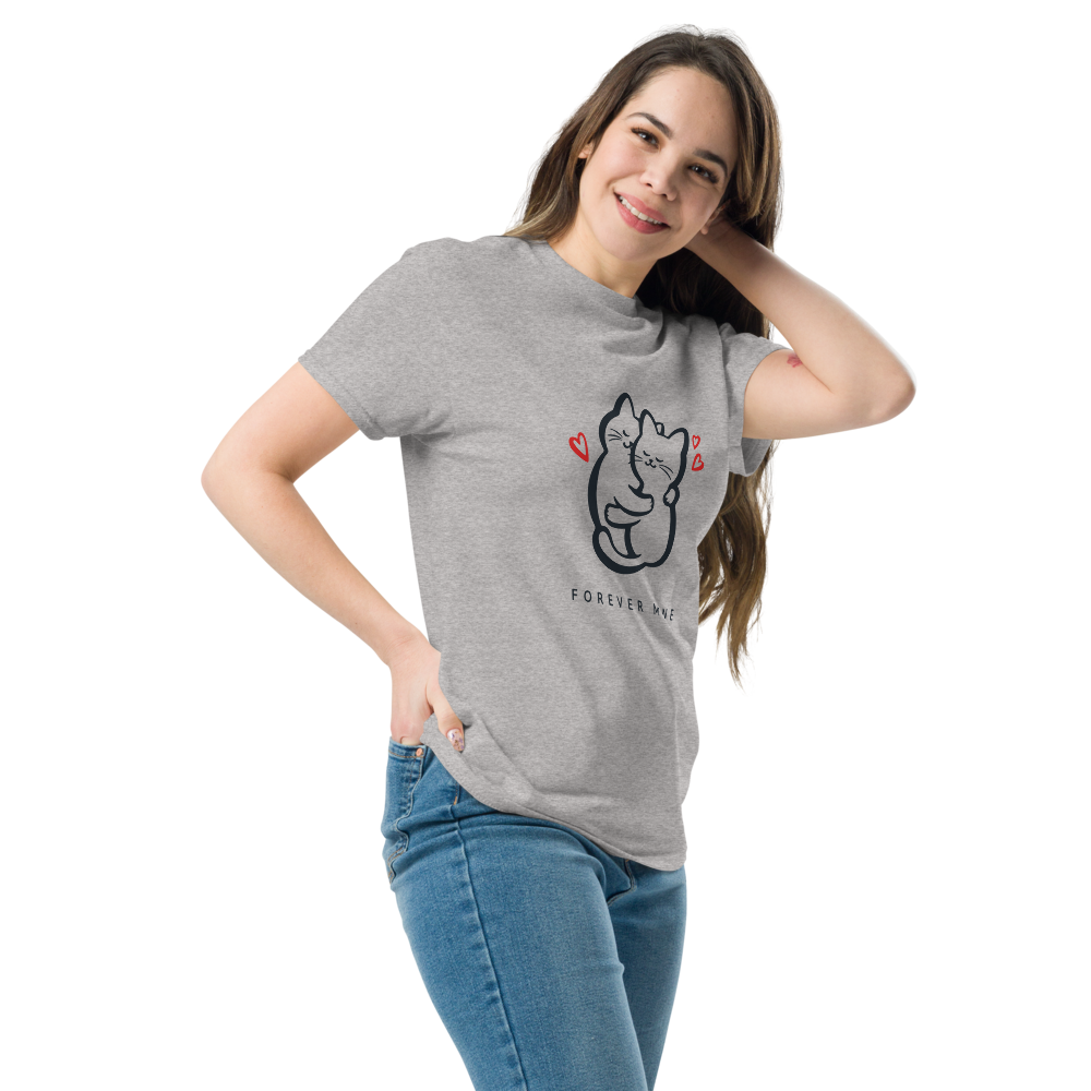 Women's Forever Mine Cat T-Shirt | Adorable Pet Love Top