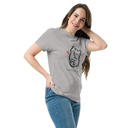 Women's Forever Mine Cat T-Shirt | Adorable Pet Love Top