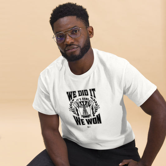 Unisex classic tee BxW We Won