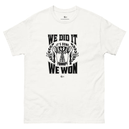 Unisex classic tee BxW We Won