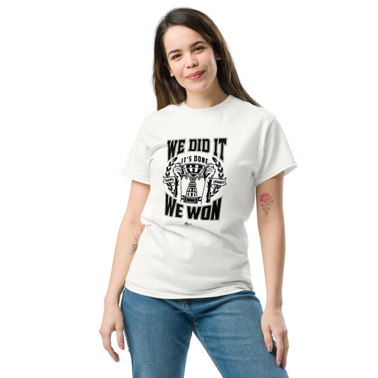 Unisex classic tee BxW We Won