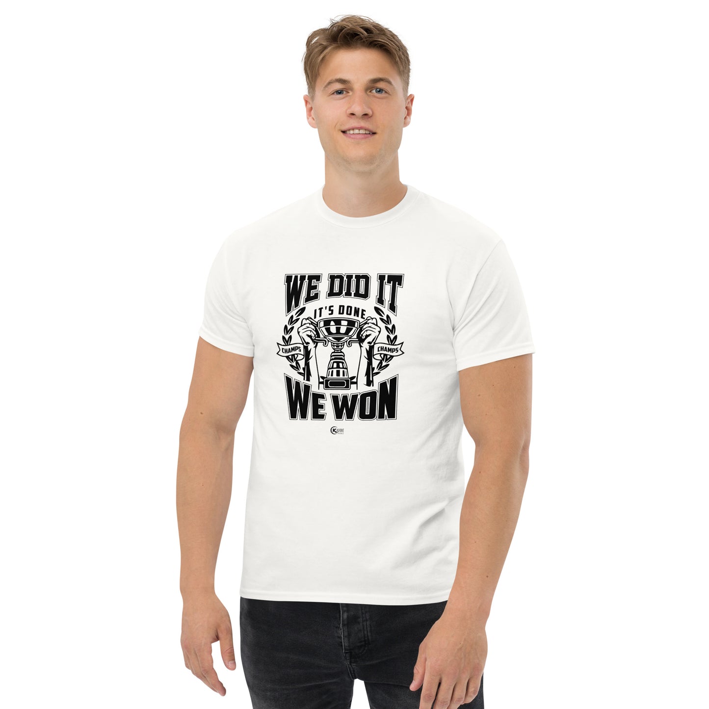 Unisex classic tee BxW We Won