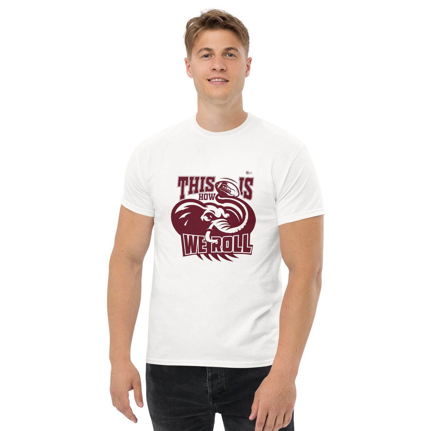 Unisex classic tee Bama White