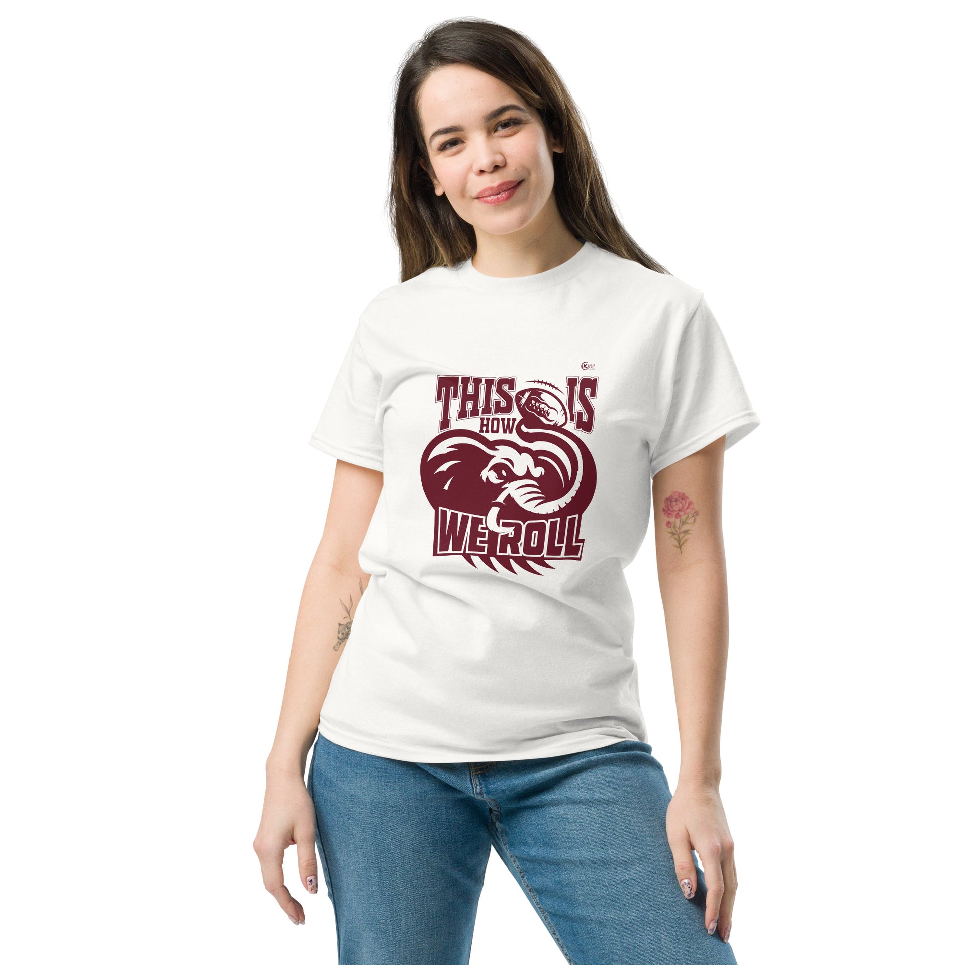 Unisex classic tee Bama White
