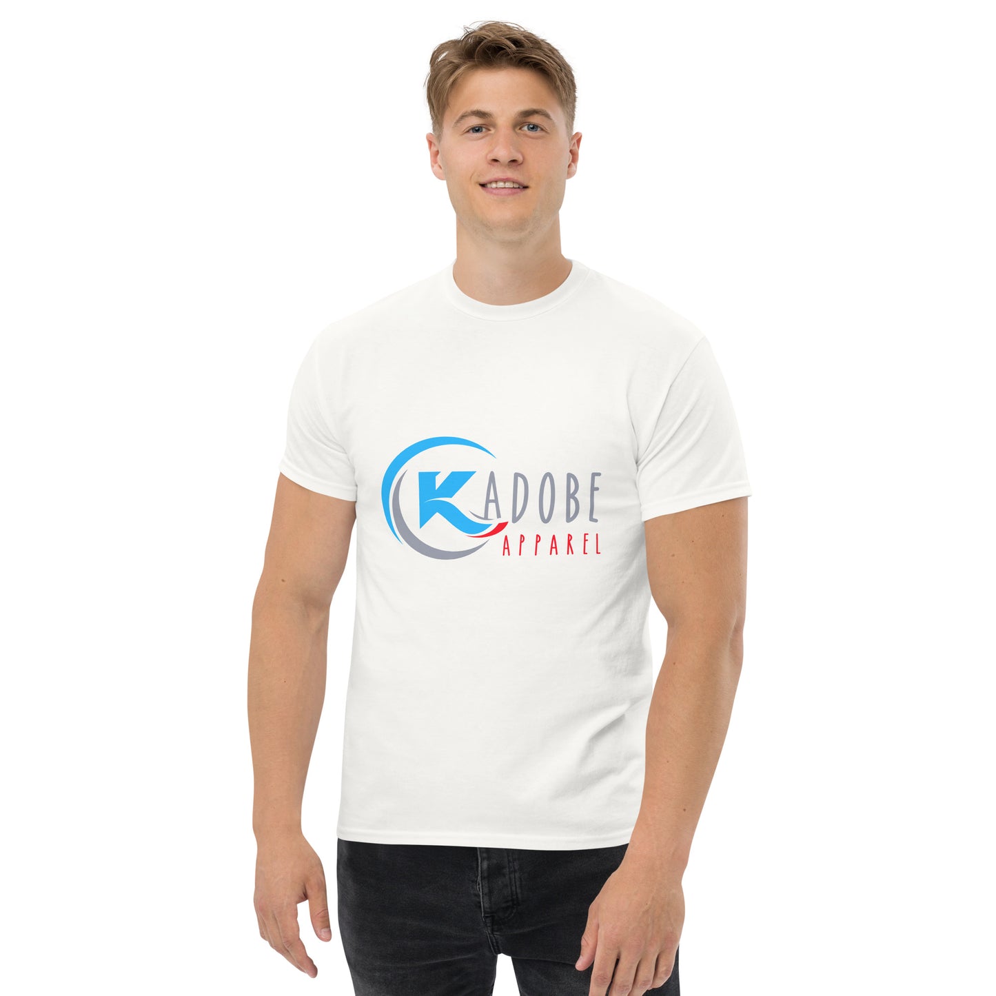 Unisex classic tee Kadobe White