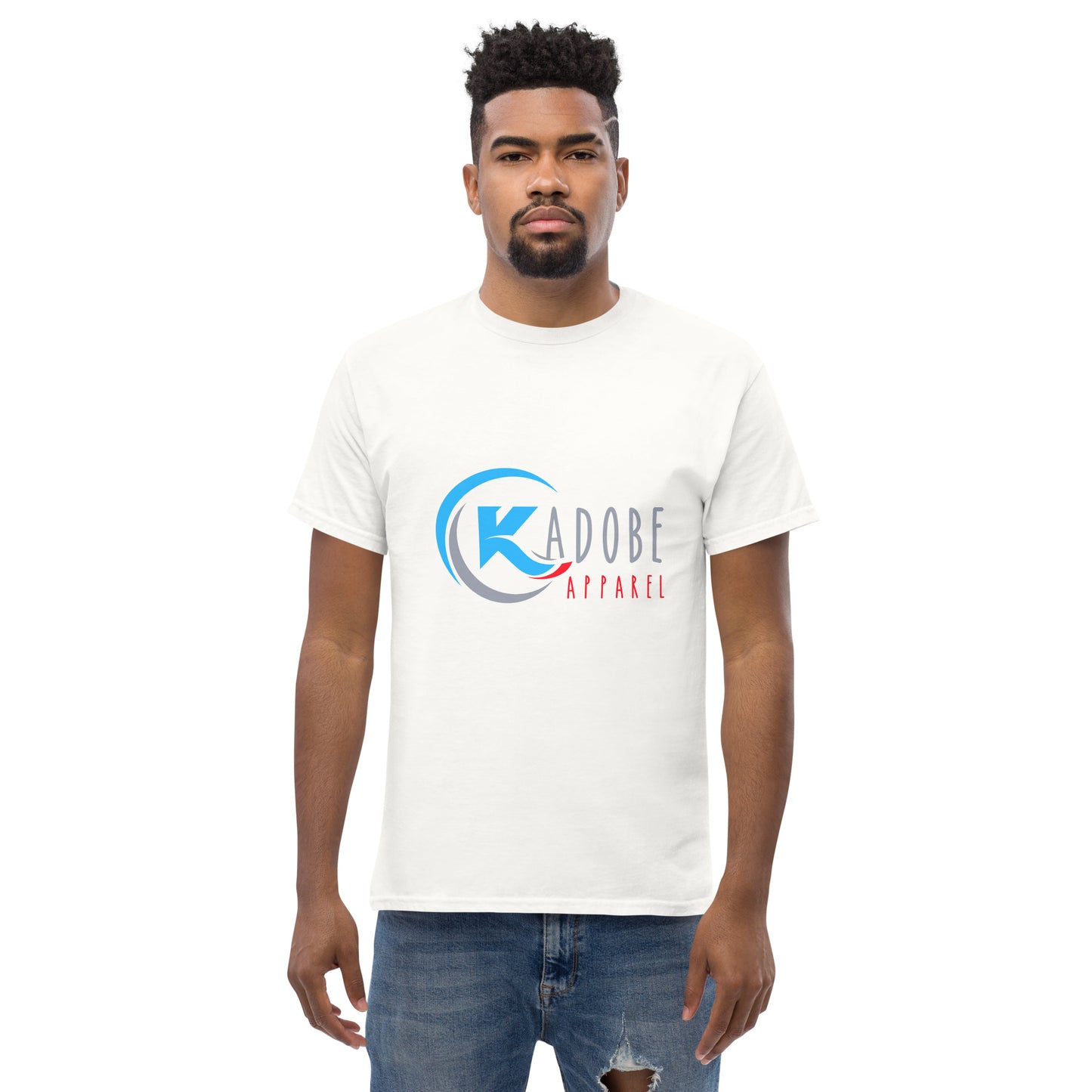Unisex classic tee Kadobe White